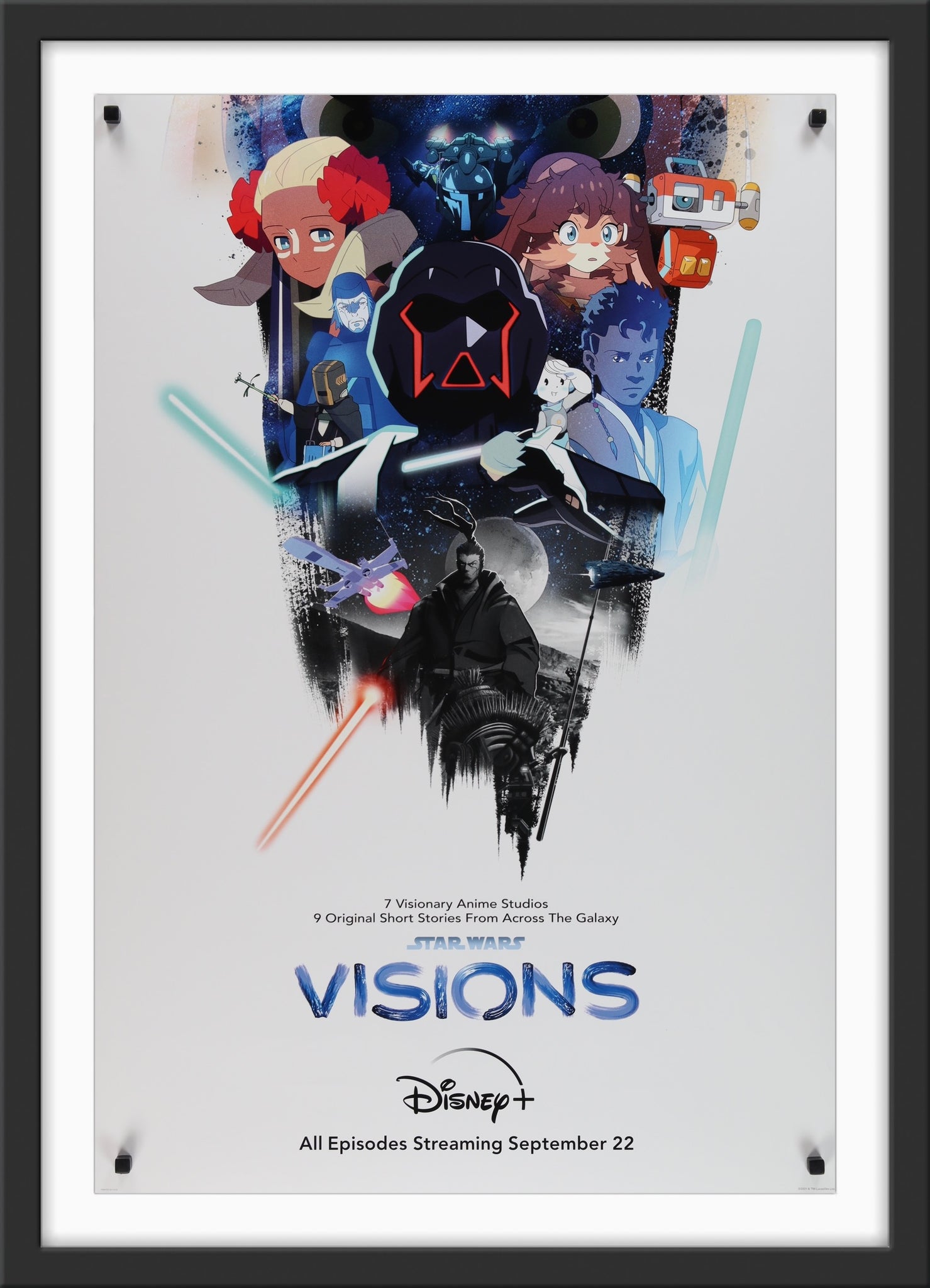 Check Out the Official, Beautiful Star Wars: Visions Poster
