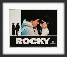 Load image into Gallery viewer, An original lobby card for the Sylvester Stallone film Rocky