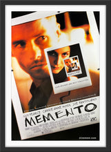 Load image into Gallery viewer, An original movie poster for the Christopher Nolan film Momento