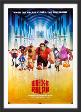 Load image into Gallery viewer, An original movie poster for the Disney film Wreck It Ralph