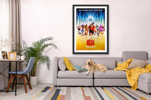 An original movie poster for the Disney film Wreck It Ralph