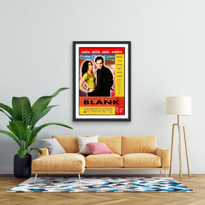 An original movie poster for the film Grosse Pointe Blank