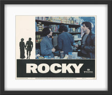 Load image into Gallery viewer, An original lobby card for the film Rocky