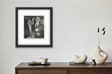 Load image into Gallery viewer, An original still of Alfred Hitchcock and his wife