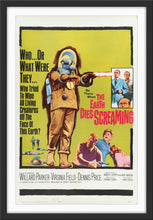 Load image into Gallery viewer, An original movie poster for the film The Earth Dies Screaming
