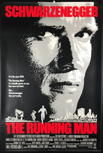 Load image into Gallery viewer, An original movie poster for the film The Running Man