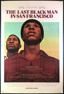An original movie poster by Akiko Stehrenberger for The Last Black Man In San Francisco