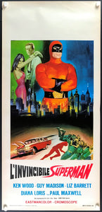 An original movie poster for Argo and The Faceless Giants (L'Invincible Superman)