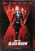 Load image into Gallery viewer, An original movie poster for the MCU fil Black Widow