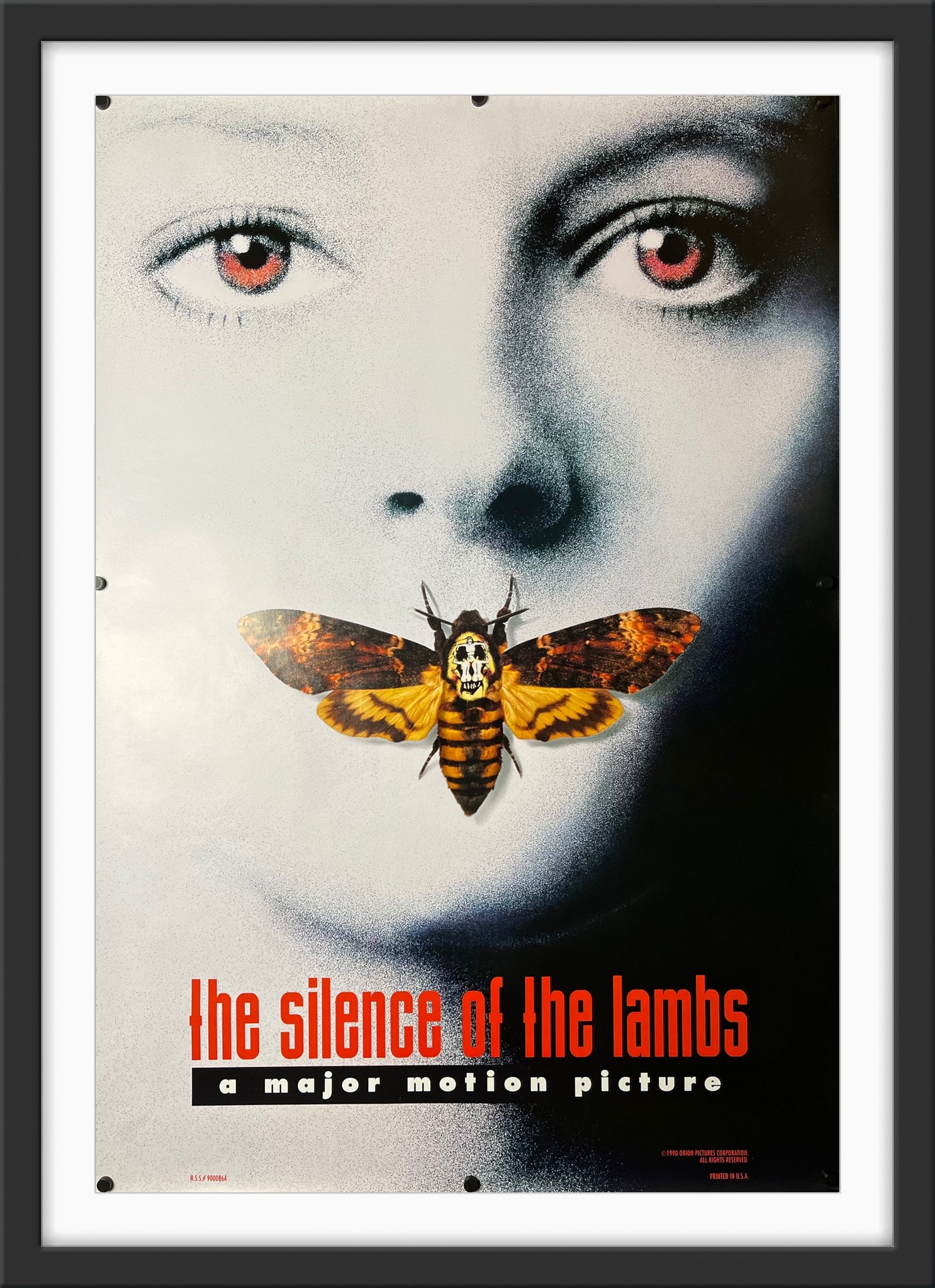 silence of the lambs movie poster