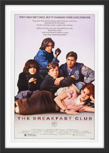 Load image into Gallery viewer, An original movie poster for the John Hughes film The Breakfast Club