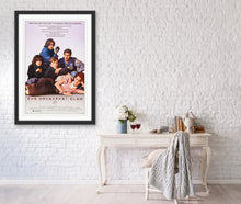 Load image into Gallery viewer, An original movie poster for the John Hughes film The Breakfast Club