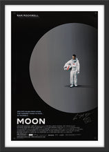 Load image into Gallery viewer, An original movie poster for the film Moon signed by the director