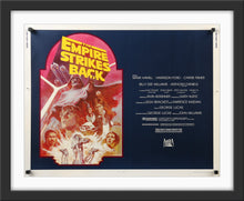 Load image into Gallery viewer, An original half sheet movie poster for the Star Wars film The Empire Strikes Back