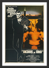 Load image into Gallery viewer, An original Argentinian movie poster for the James Bond film Goldfinger