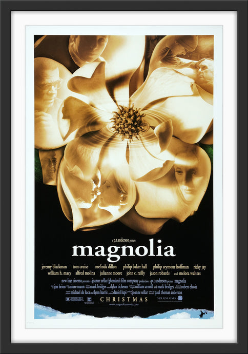 An original movie poster for the film Magnolia
