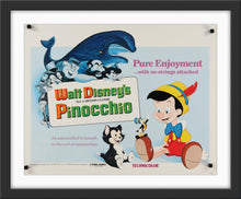 Load image into Gallery viewer, An original half sheet movie poster for the Disney film Pinocchio