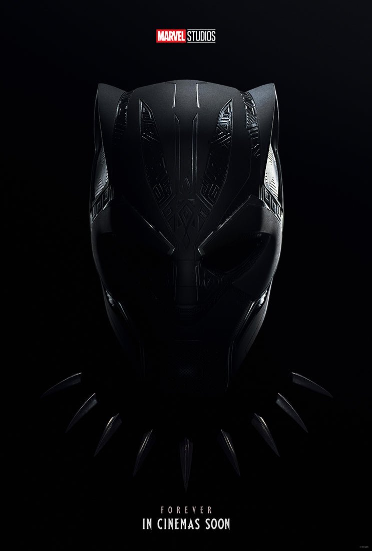 An original teaser movie poster for the Marvel film Wakanda Forever