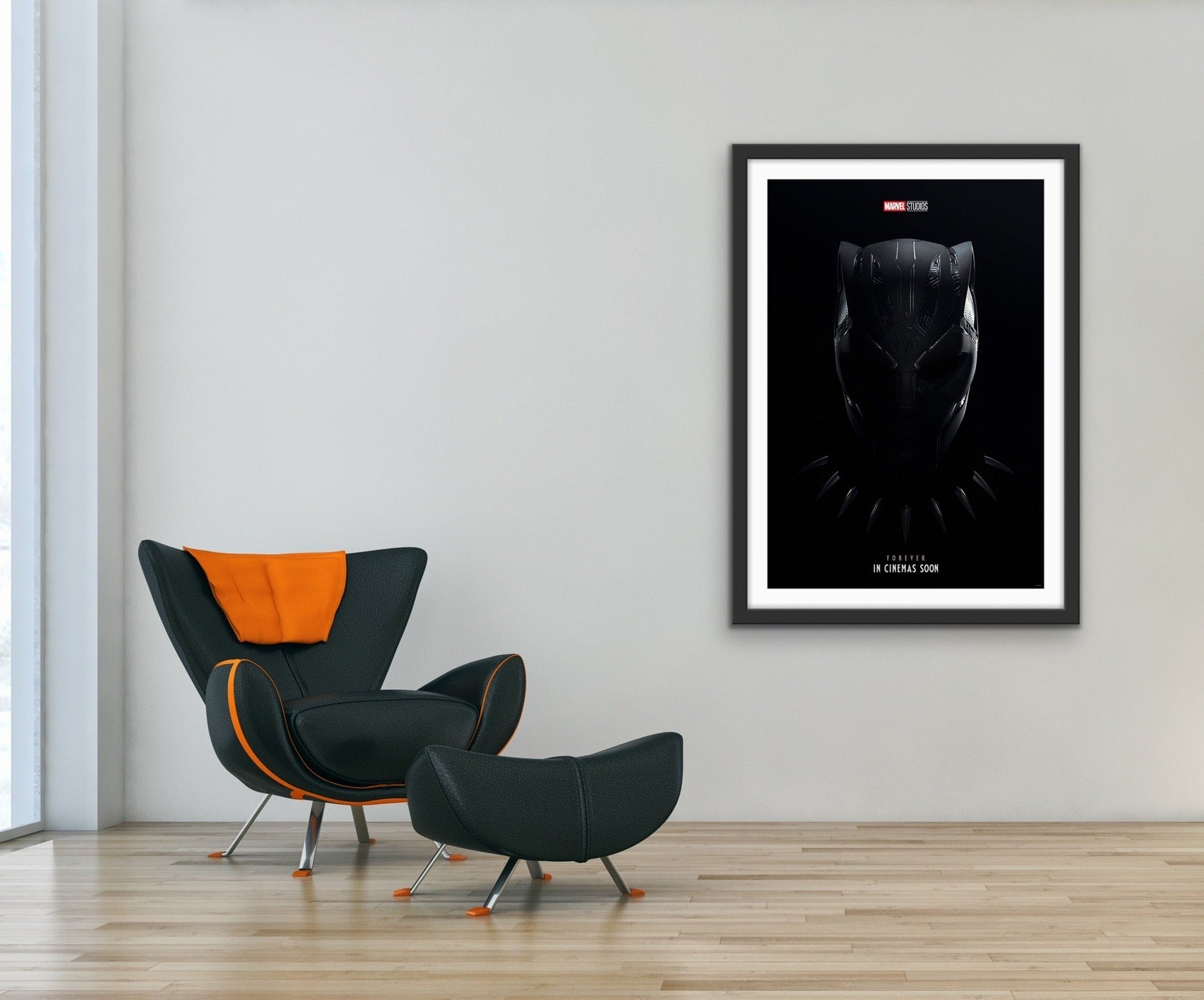 An original teaser movie poster for the Marvel film Wakanda Forever