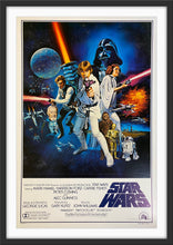 Load image into Gallery viewer, An original Style C movie poster for the film Star Wars / Episode 4 / IV / A New Hope / 1977