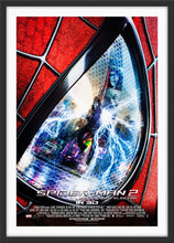 Load image into Gallery viewer, An original movie poster for the film The Amazing Spider-Man 2 / Fights With Electro