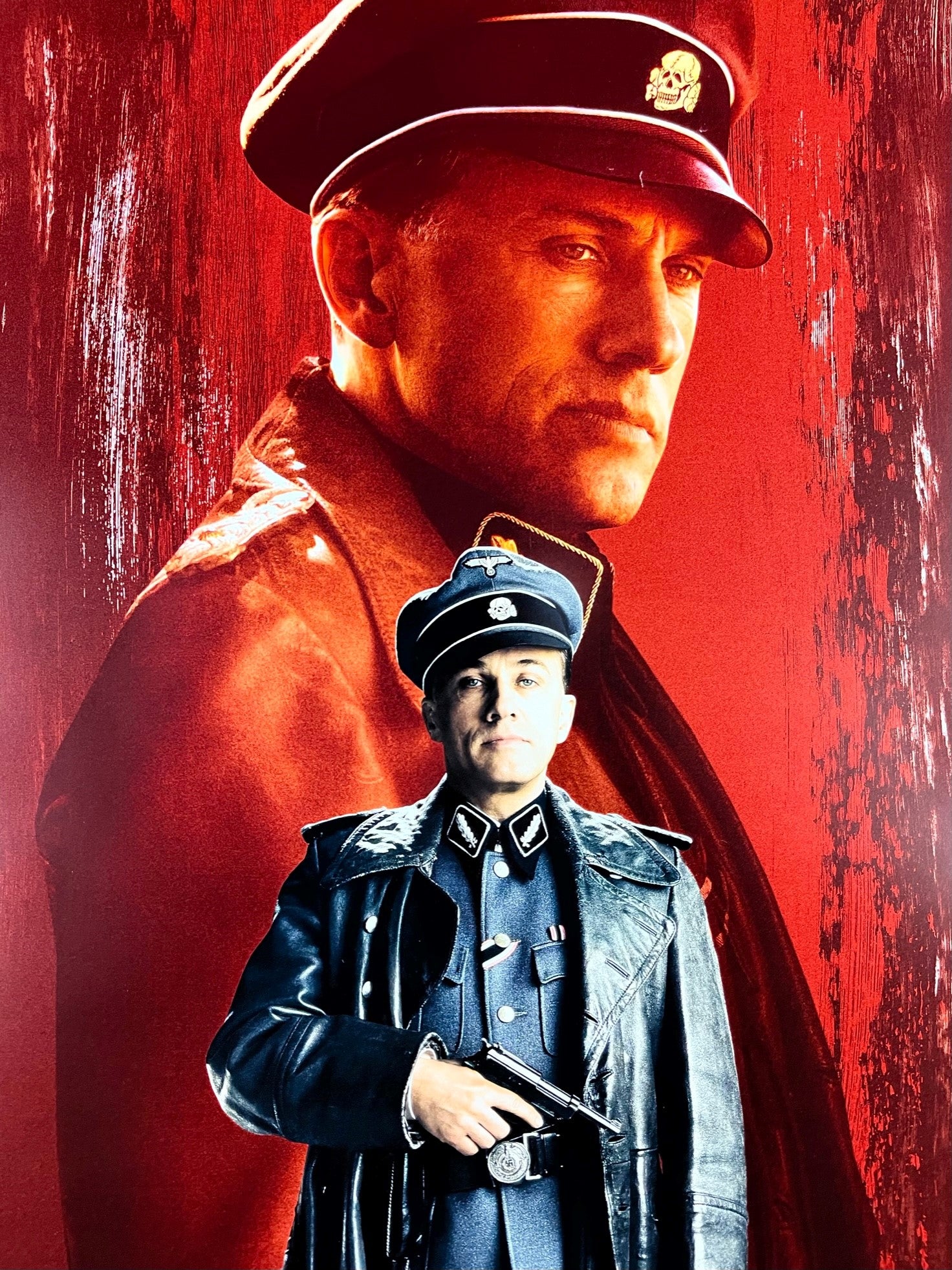 An original movie poster for the Quentin Tarantino film Inglourious Basterds