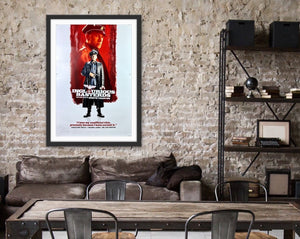 An original movie poster for the Quentin Tarantino film Inglourious Basterds
