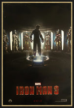 Load image into Gallery viewer, An original movie poster for the Marvel film Iron Man 3
