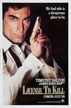 Load image into Gallery viewer, An original movie poster for the James Bond film Licence / License To Kill