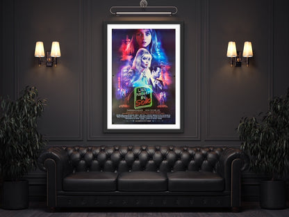 An original movie poster for the Edgar Wright film Last Night In Soho