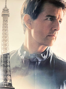 An original movie poster for the Tom Cruise film Mission: Impossible - Fallout