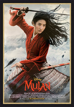 Load image into Gallery viewer, An original movie poster for the 2020 Disney film Mulan