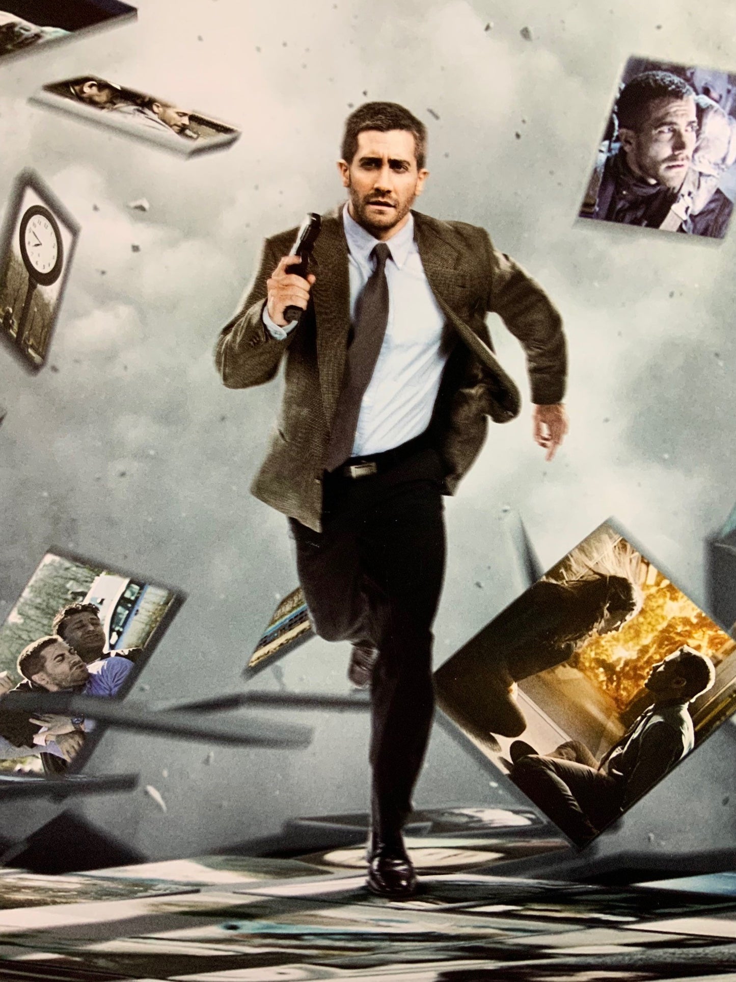 An original movie poster for the Jake Gyllenhaal film Source Code