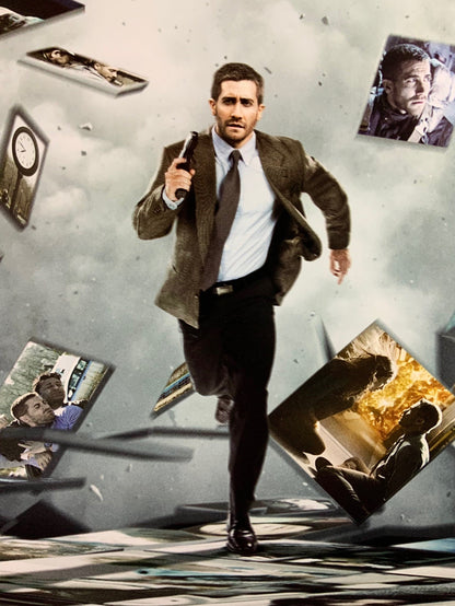 An original movie poster for the Jake Gyllenhaal film Source Code