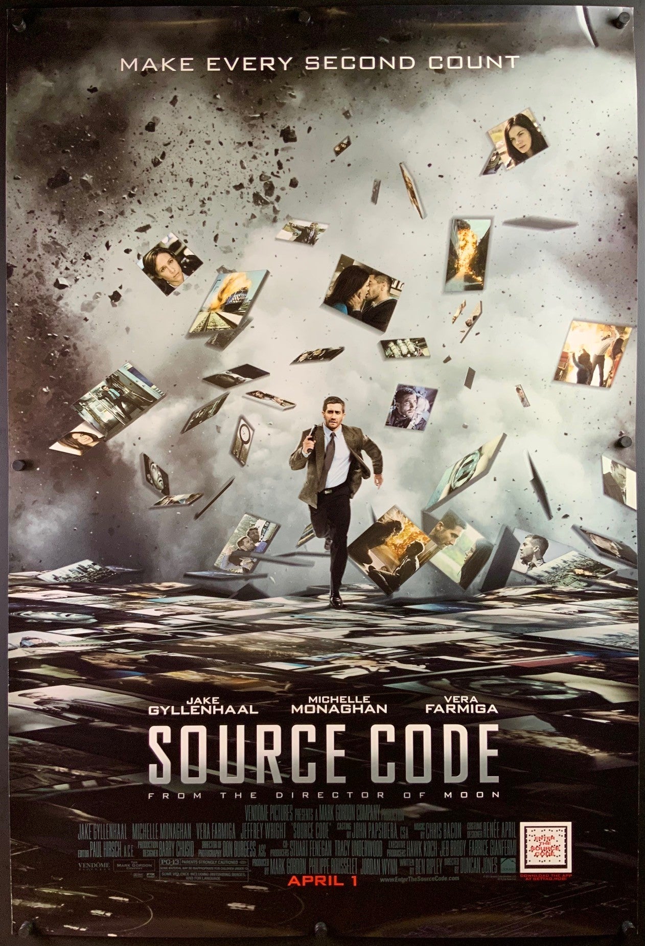Source Code - 2011 - Original Movie Poster - Art of the Movies