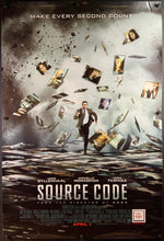 Load image into Gallery viewer, An original movie poster for the Jake Gyllenhaal film Source Code