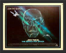 Load image into Gallery viewer, An original half sheet movie poster for the Star Trek film - The Search For Spock