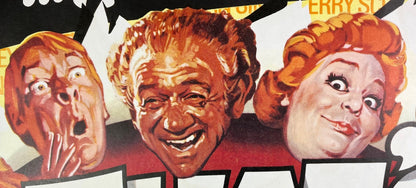 An original movie poster for the film That's Carry On