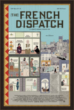 Load image into Gallery viewer, An original movie poster for the Wes Anderson film The French Dispatch