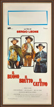 Load image into Gallery viewer, An original Italian locandina movie poster for the Spaghetti Western film The Good The Bad and The Ugly