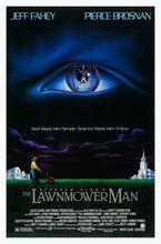 Load image into Gallery viewer, An original movie poster for the film The Lawnmover Man