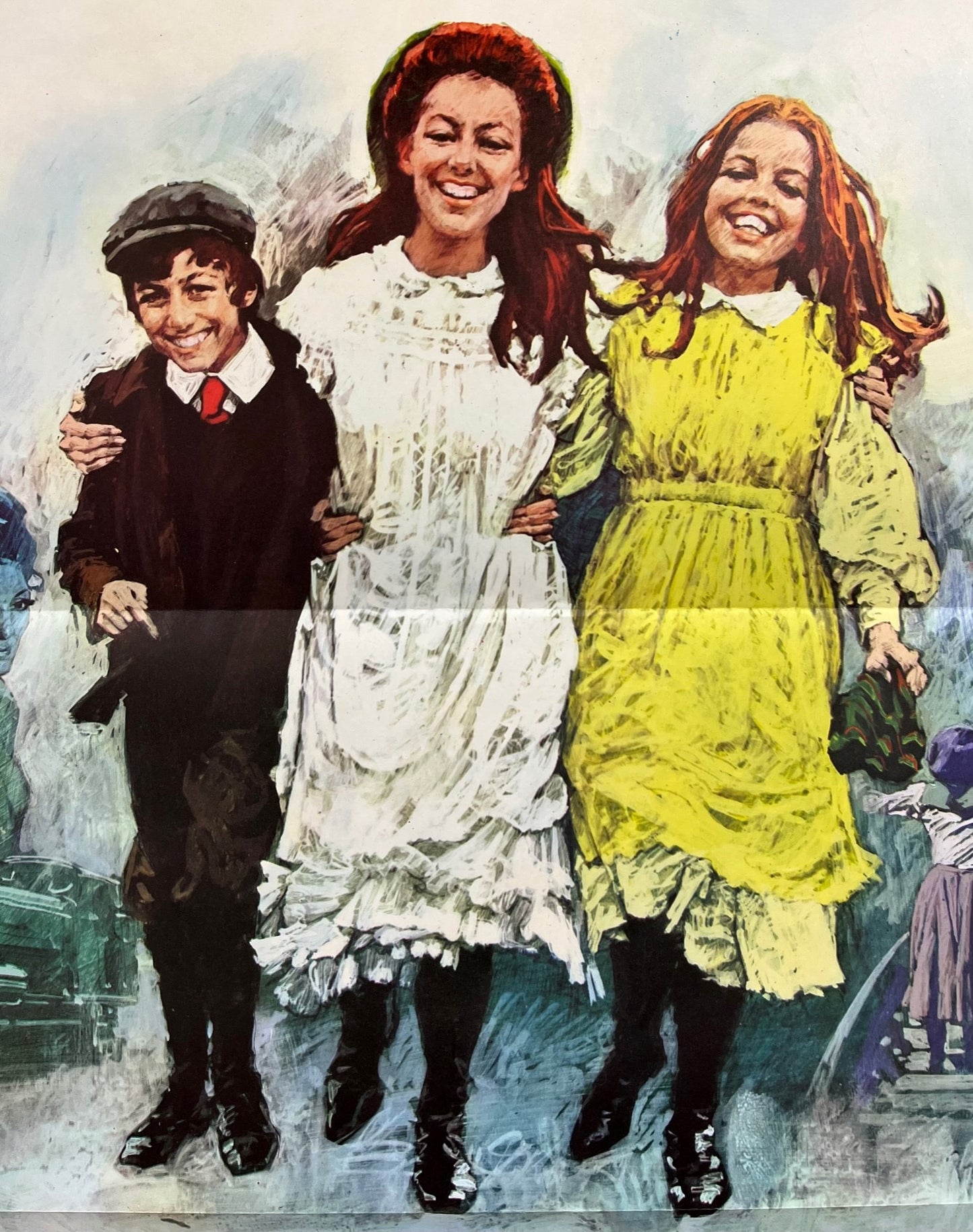 An original movie poster for the film The Railway Children
