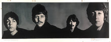 Load image into Gallery viewer, An original Richard Avedon &quot;Mount Rushmore&quot; Banner poster of The Beatles