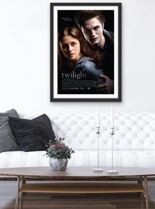 An original movie poster for the film Twilight