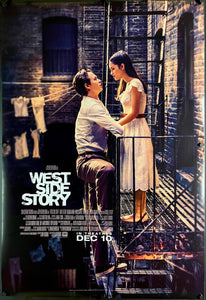An original movie poster for the Steven Spielberg film West Side Story
