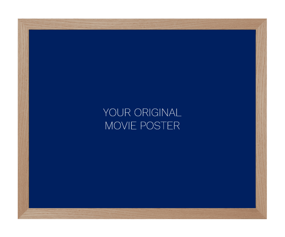 Frame for a Half Sheet Movie Poster