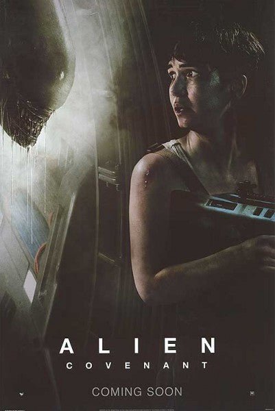 An original movie poster for the film Alien Covenant