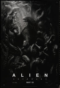 An original movie poster for the film Alien Covenant