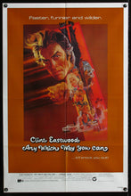 Load image into Gallery viewer, An original movie poster for the Clint Eastwood film Any Which Way You Can