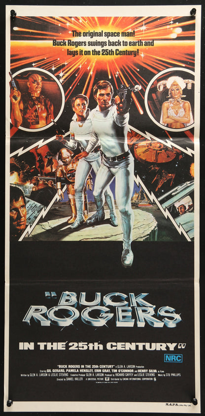 An original movie poster for the film Buck Rogers In The 25th Century